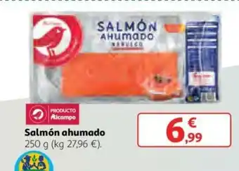 Alcampo Salmón ahumado 250g oferta