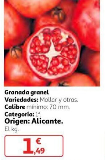 Alcampo Granada granel oferta