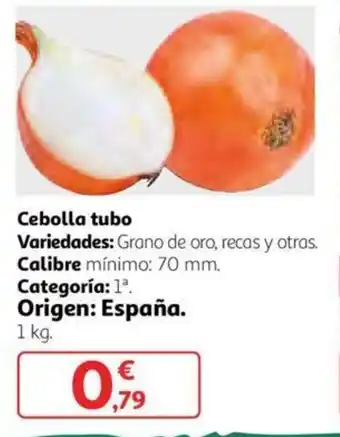 Alcampo Cebolla tubo 1kg oferta