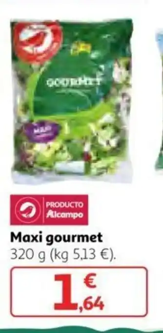Alcampo Maxi gourmet 320g oferta