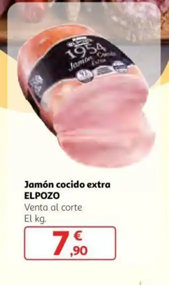Alcampo Elpozo Jamón cocido extra oferta
