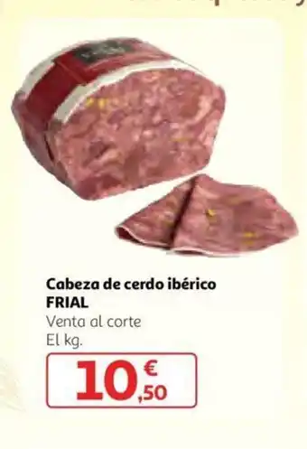 Alcampo Frial Cabeza de cerdo ibérico oferta