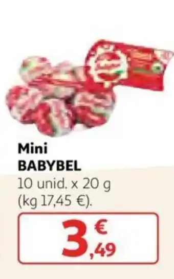 Alcampo Babybel Mini 10unid x 20g oferta