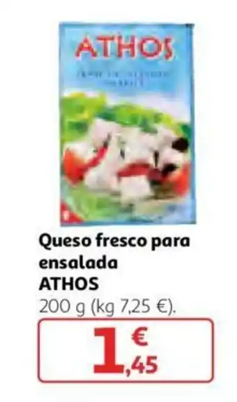 Alcampo Athos Queso fresco para ensalada 200g oferta