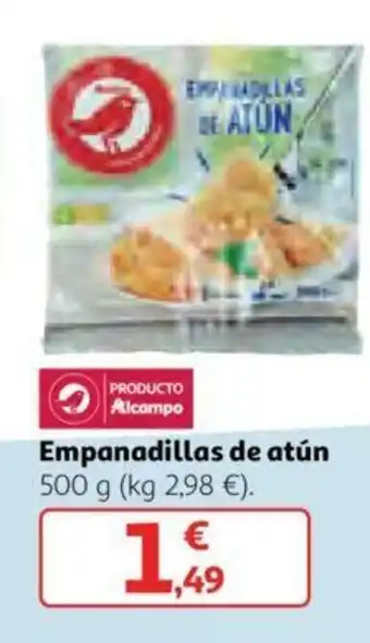 Alcampo Empanadillas de atún 500g oferta