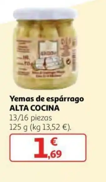 Alcampo Alta Cocina Yemas de espárrago 125g oferta