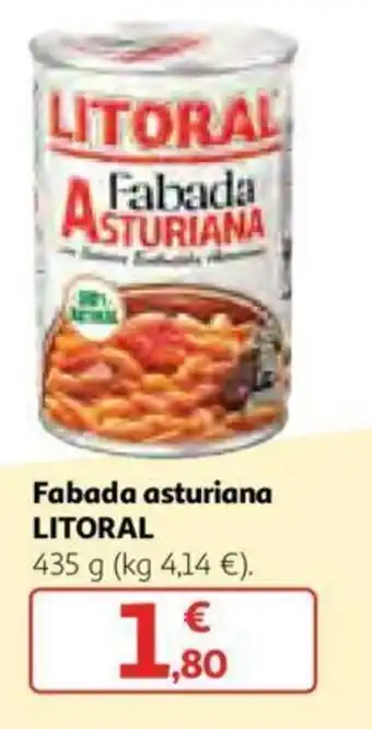 Alcampo Litoral Fabada asturiana 435g oferta