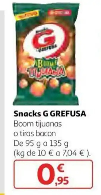 Alcampo G Grefusa Snacks 95g a 135g oferta
