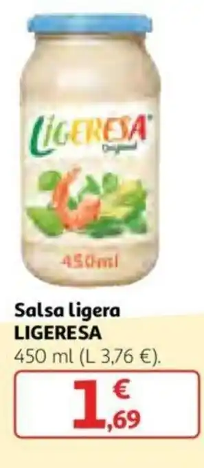 Alcampo Ligeresa Salsa ligera 450ml oferta
