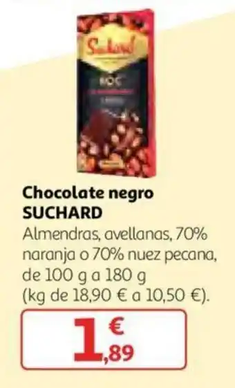 Alcampo Suchard Chocolate negro oferta