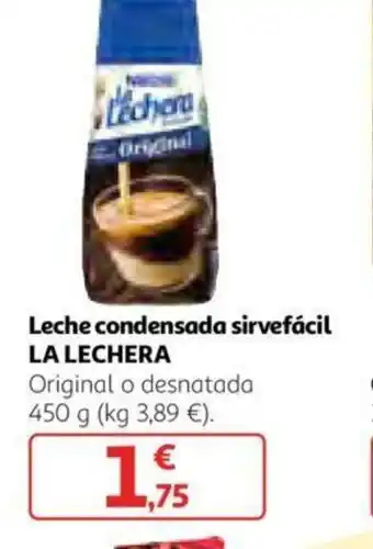 Alcampo La Lechera Leche condensada sirvefácil 450g oferta