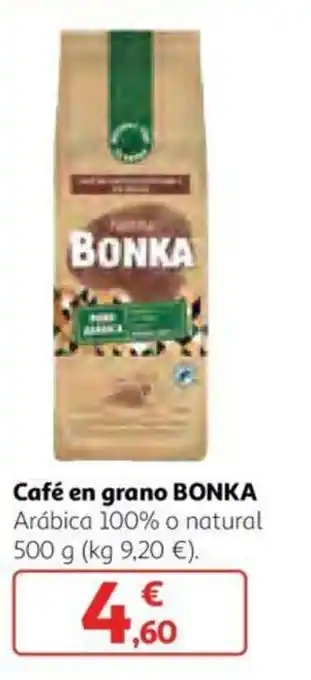 Alcampo Bonka Café en grano 500 g oferta