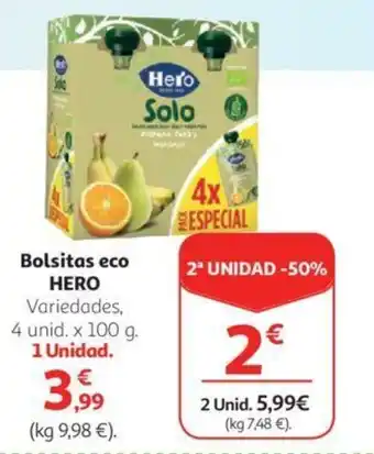 Alcampo Hero Bolsitas eco oferta