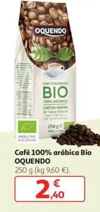 Alcampo Oquendo Café 100% arábica Bio 250 g oferta