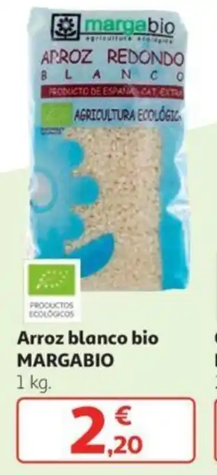 Alcampo Margabio Arroz blanco bio 1 kg oferta