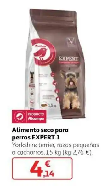 Alcampo Expert 1 Alimento seco para perros oferta