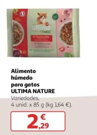 Alcampo Ultima Nature Alimento húmedo para gatos oferta