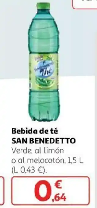 Alcampo San Benedetto Bebida de té oferta
