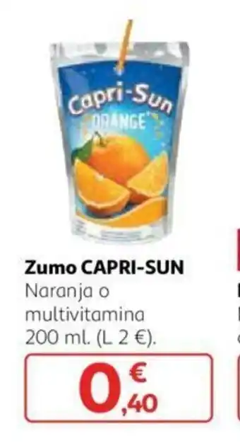 Alcampo Capri-sun Zumo 200 ml oferta