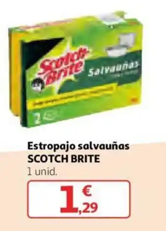 Alcampo Scotch Brite Estropajo salvauñas oferta