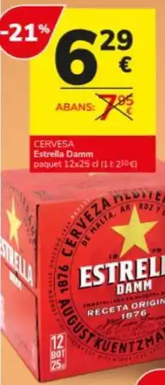 Consum Cerveza oferta