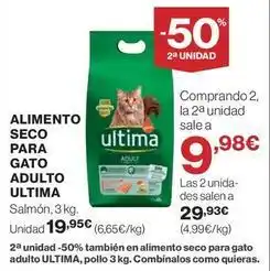 El Corte Inglés Última - alimento seco para gato adulto oferta