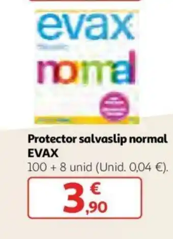 Alcampo Evax Protector salvaslip normal 100+8 unid oferta