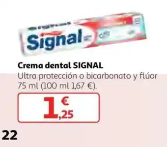 Alcampo Signal Crema dental 75 ml oferta
