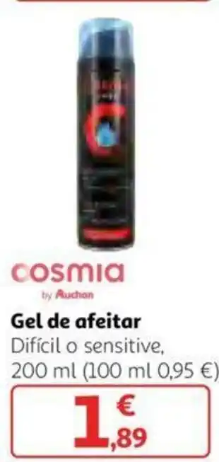 Alcampo Gel de afeitar 200ml oferta