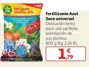 Alcampo Fertilizante Azul Saco universal 800g oferta