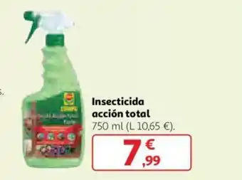 Alcampo Insecticida acción total 750ml oferta