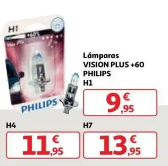 Alcampo H1 PHILIPS Lámparas Vision Plus + 60 oferta