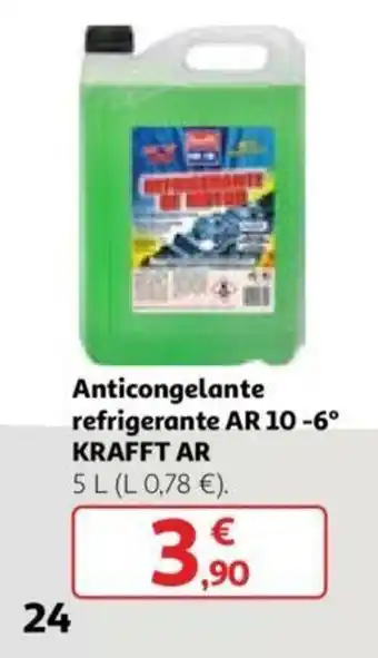 Alcampo Krafft Ar Anticongelante refrigerante AR 10 - 6° 5 L oferta