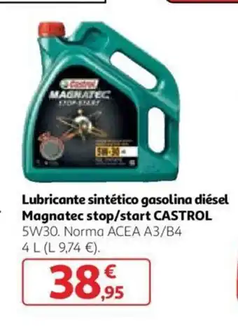 Alcampo Castrol Lubricante sintético gasolina diésel Magnatec stop/start oferta