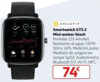 Alcampo Smartwatch GTS 2 Mini meteor black oferta