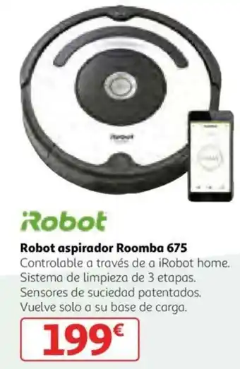 Alcampo Robot aspirador Roomba 675 oferta