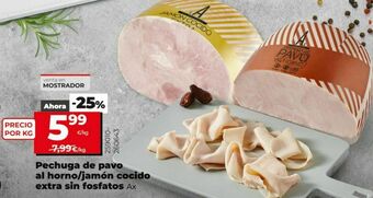 Dia Pechuga de pavo oferta