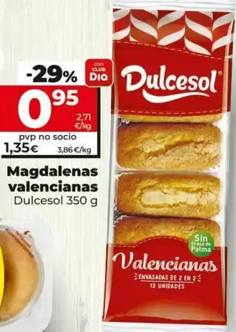 Dia Magdalenas dulcesol oferta