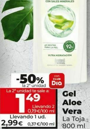 Dia Gel la toja oferta