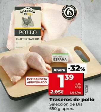 Dia Traseros de pollo oferta