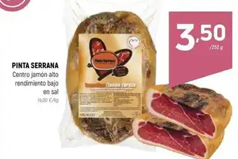 Coviran Pinta serrana - centro jamón alto rendimiento bajo en sal oferta