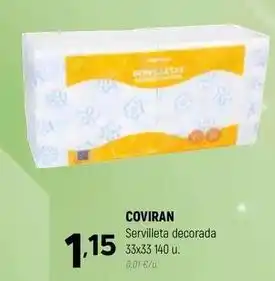 Coviran Coviran - servilleta decorada oferta