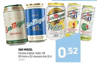 Coviran San miguel - cerveza original oferta