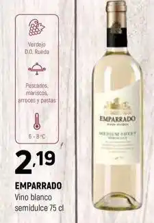 Coviran Emparrado - vino blanco semidulce oferta