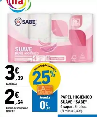 E.Leclerc PAPEL HIGIENICO oferta