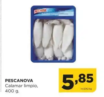 Alimerka PESCANOVA Calamar limpio, oferta