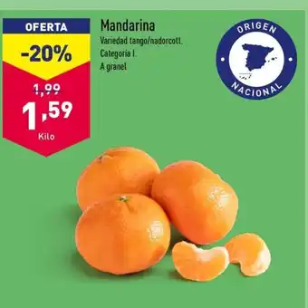 ALDI Mandarina oferta