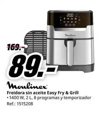 MediaMarkt Freidora sin aceite Easy Fry & Grill oferta