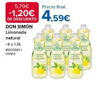 Costco DON SIMÓN Limonada natural oferta