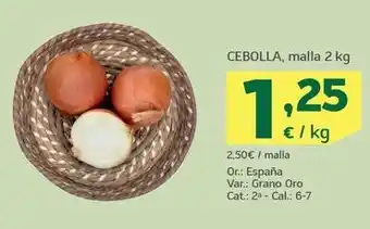 HiperDino Cebolla oferta